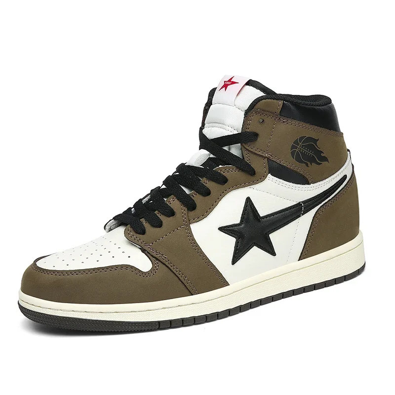 New Essential: Fashionable high top basketball shoes, comfortable and soft soles, suitable for casual sports
New Essential: Fashionable high top basketball shoes, comfortable and soft soles, suitable for casual sports