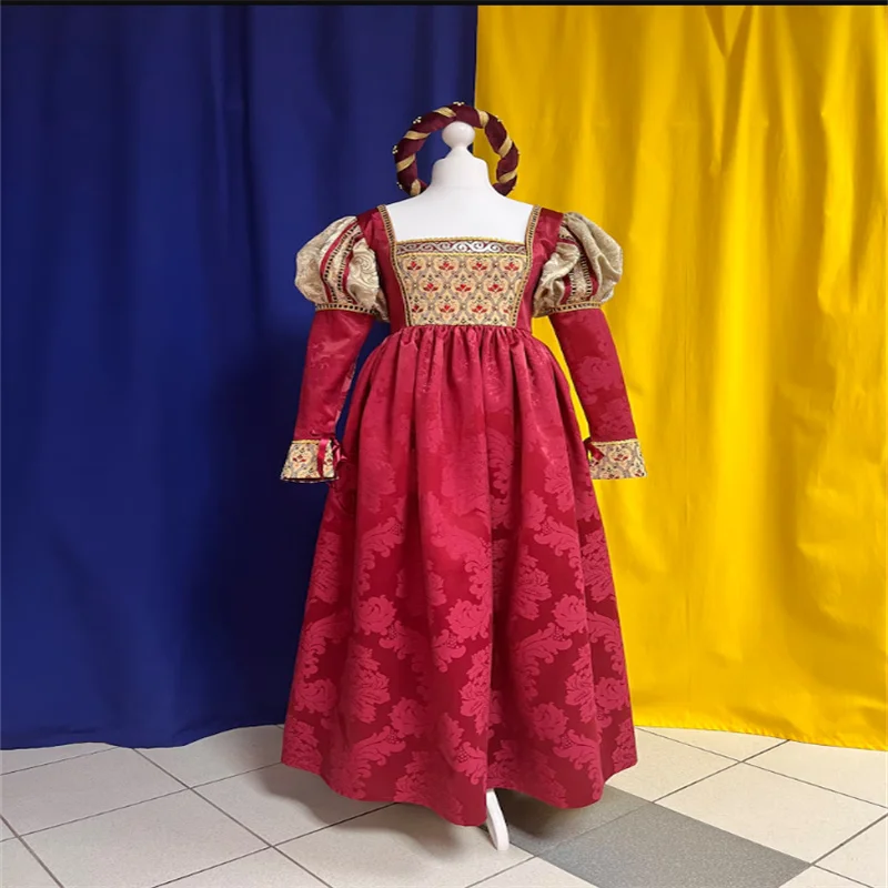 16th Century Italian Renaissance Lucrezia Borgia Costume Tudor QueenReenactment Royal Court Fairs Ball Gown
16th Century Italian Renaissance Lucrezia Borgia Costume Tudor QueenReenactment Royal Court Fairs Ball Gown