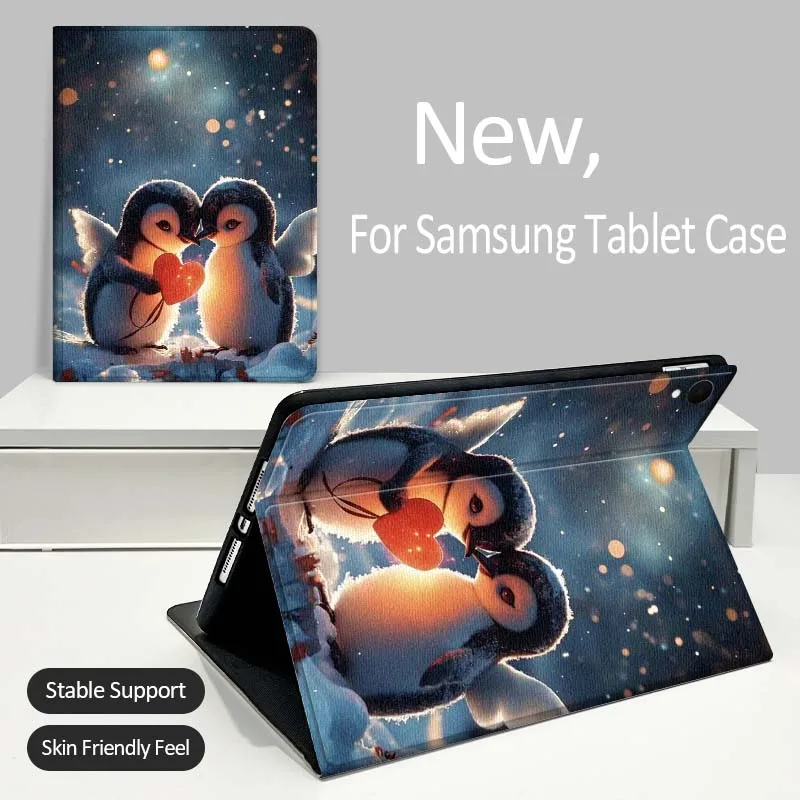 Cartoon Penguin Snow Sunlight Tablet Case For Samsung Galaxy Tab A A7 A8 A9 A11 S6 S11 Lite Plus 10.1 10.4 10.5 Inch 2022 2025
Cartoon Penguin Snow Sunlight Tablet Case For Samsung Galaxy Tab A A7 A8 A9 A11 S6 S11 Lite Plus 10.1 10.4 10.5 Inch 2022 2025