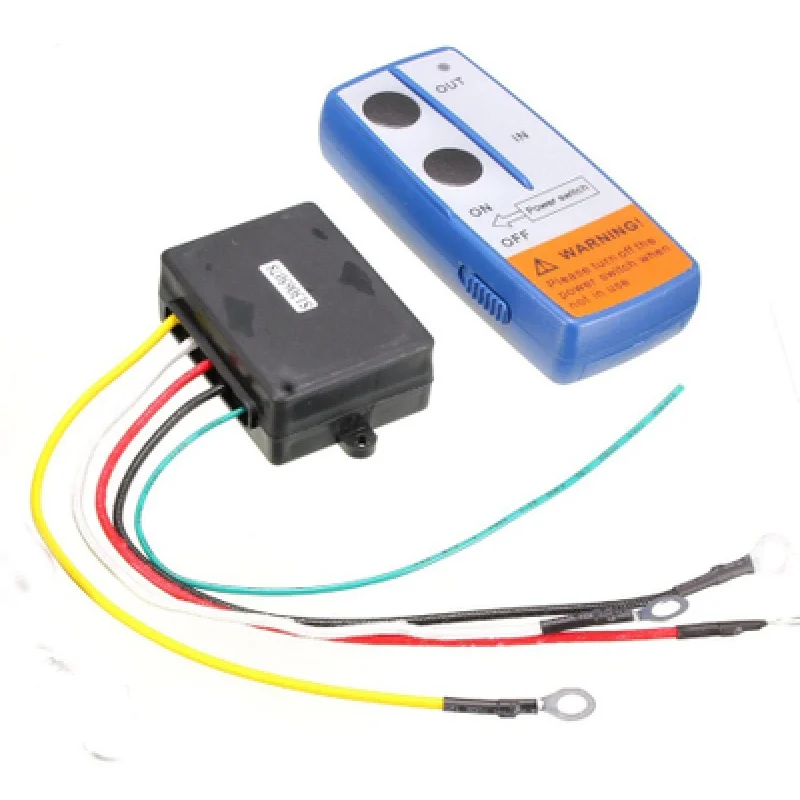12V Car Wireless Winch Electric Remote Control With Manual Transmitter Set Truck ATV SUV Truck Vehicle Trailer Kit
12V Car Wireless Winch Electric Remote Control With Manual Transmitter Set Truck ATV SUV Truck Vehicle Trailer Kit
