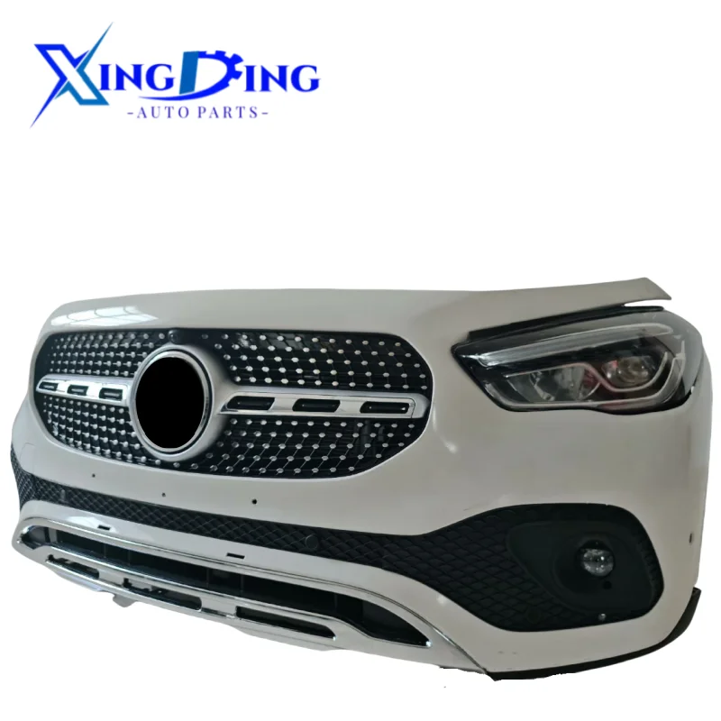 High-quality for GLA247 with a Complete Front Bumper Featuring Grille and Radiator Fan, and Engine Cover.
High-quality for GLA247 with a Complete Front Bumper Featuring Grille and Radiator Fan, and Engine Cover.