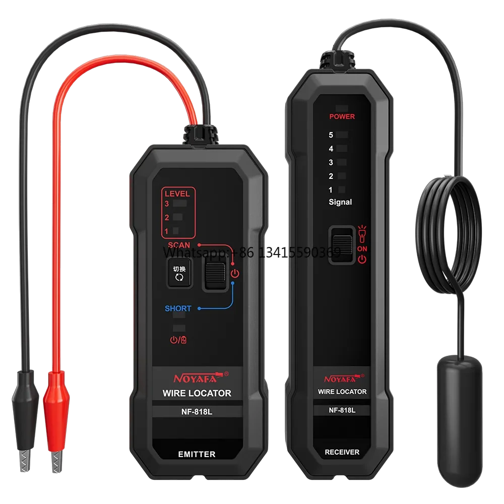 NF-818L Underground Wire tracker Trace Underground Wires Trace In-wall Wires Quickly Find the Location of Cable Breaks
NF-818L Underground Wire tracker Trace Underground Wires Trace In-wall Wires Quickly Find the Location of Cable Breaks
