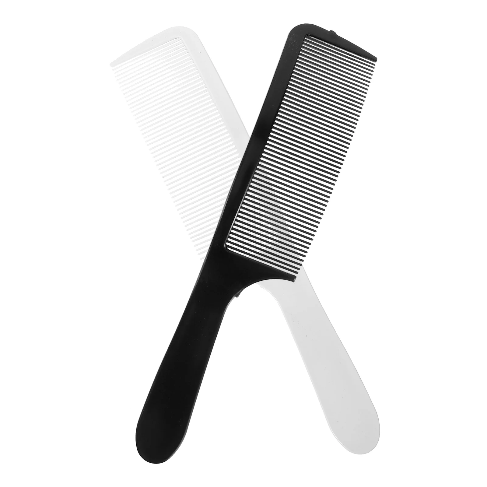 2pcs Hair Cutting Comb Curved Flat Plastic Black White Fade Clippers Scissors Blending Fades Haircare Tools
2pcs Hair Cutting Comb Curved Flat Plastic Black White Fade Clippers Scissors Blending Fades Haircare Tools