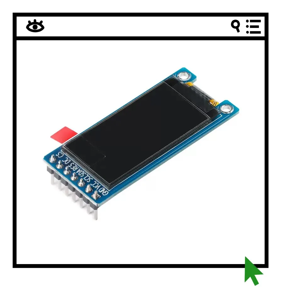 1.29-inch OLED display LCD module resolution 128 * 64 SPI/IC interface CH1115 driver
1.29-inch OLED display LCD module resolution 128 * 64 SPI/IC interface CH1115 driver