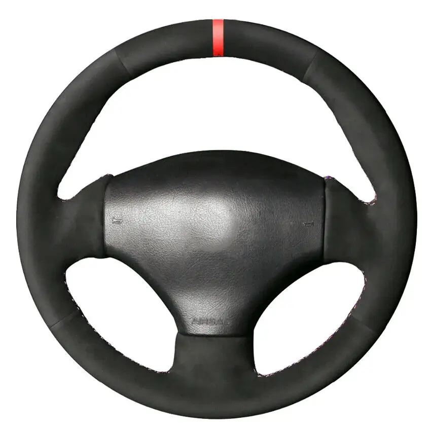 Hand Sewn Non-slip Custom Suede Hand-Stitched Steering Wheel Cover For Peugeot 206 1998-2005 206 SW 206 CC Interior Accessories
Hand Sewn Non-slip Custom Suede Hand-Stitched Steering Wheel Cover For Peugeot 206 1998-2005 206 SW 206 CC Interior Accessories