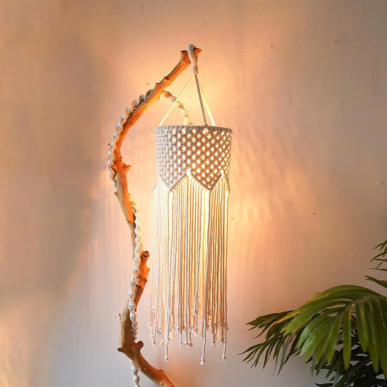 Bohemian Lamp Shade Chandelier Shade Hand Woven Boho Hanging Pendant Light Cover for Home Nursery Room Bedroom Bathroom Office
Bohemian Lamp Shade Chandelier Shade Hand Woven Boho Hanging Pendant Light Cover for Home Nursery Room Bedroom Bathroom Office