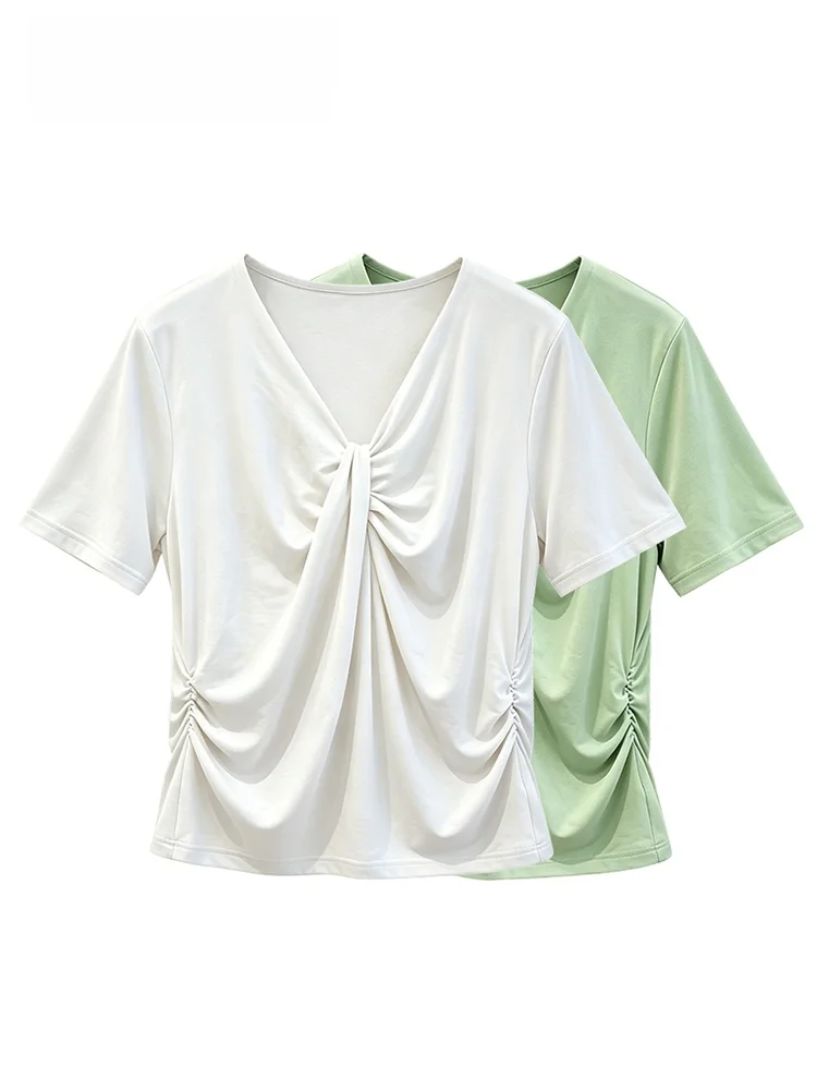 plus Size Women's Short Sleeve T-Shirt Casual Fashionable Summer New Style Big Sister Fit Shoulder Top Polyester Cotton Blend
plus Size Women's Short Sleeve T-Shirt Casual Fashionable Summer New Style Big Sister Fit Shoulder Top Polyester Cotton Blend