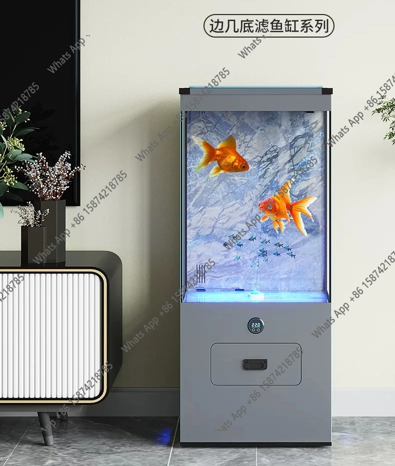 J C Vertical Fish Tank Self-circulating Landing Bottom Filtration Small And Medium-sized Integrated Ecological Tank
J C Vertical Fish Tank Self-circulating Landing Bottom Filtration Small And Medium-sized Integrated Ecological Tank