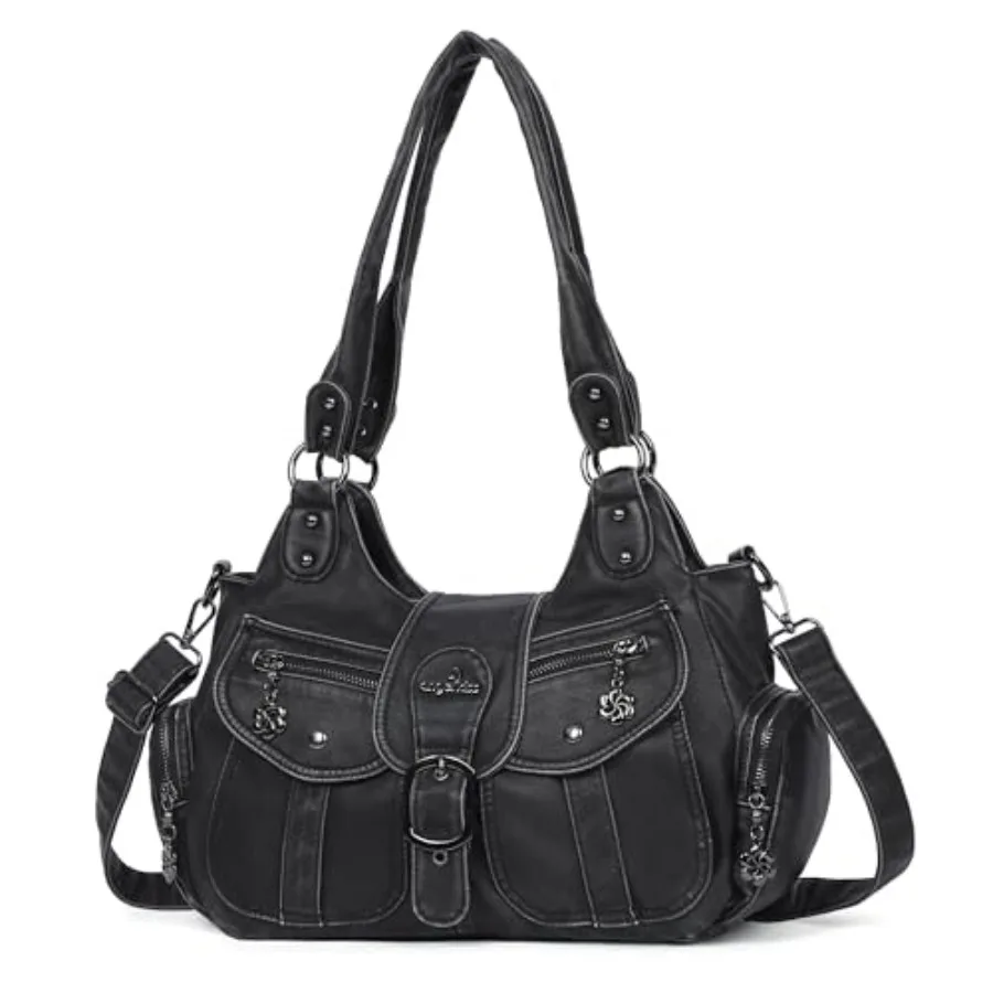 Angel Kiss Hobo Bags for Women Vegan Leather Shoulder Purses and Handbags Ladies Roomy Tote Bags Purse with Crossbody Strap
Angel Kiss Hobo Bags for Women Vegan Leather Shoulder Purses and Handbags Ladies Roomy Tote Bags Purse with Crossbody Strap