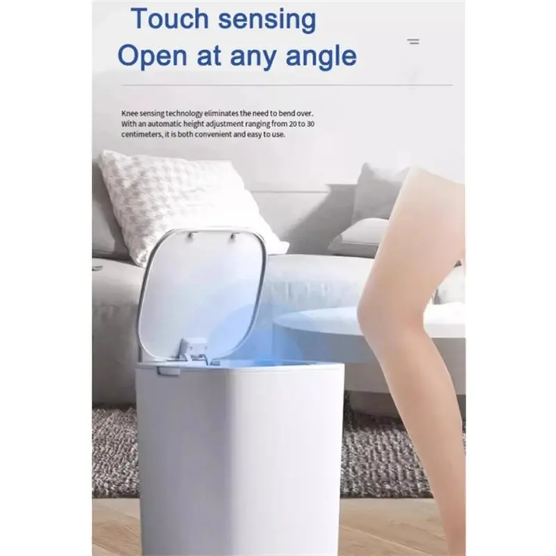 Automatic Flip Lid Intelligent Sensor Trash Can Touchless Rubbish Bin For Home Kitchen Bathroom Waste Classification
Automatic Flip Lid Intelligent Sensor Trash Can Touchless Rubbish Bin For Home Kitchen Bathroom Waste Classification