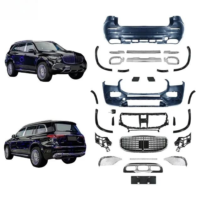 New High Quality for GLS X167 2020+ Car Front/Rear Bumper Grille Body Kit with Bolt-On Clips
New High Quality for GLS X167 2020+ Car Front/Rear Bumper Grille Body Kit with Bolt-On Clips