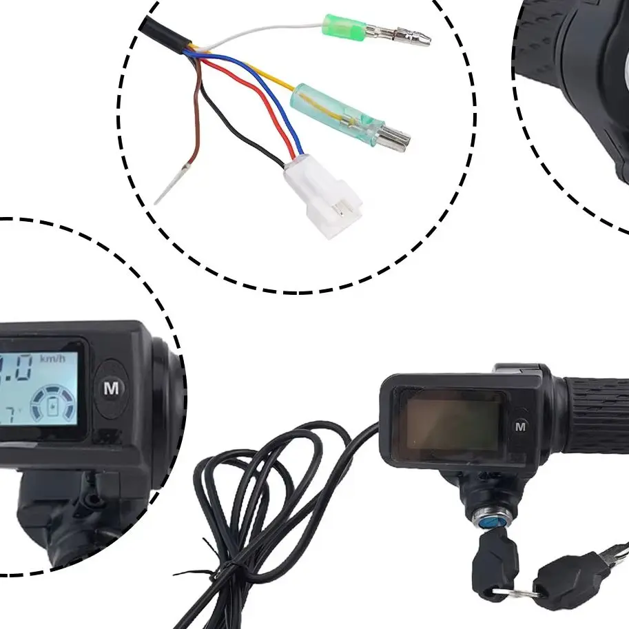 Electric Scooter With Display Thruster Color LCD Screen Displays Speed Voltage Mileage ABS PC Black 18x8x5cm Handlebar Cover
Electric Scooter With Display Thruster Color LCD Screen Displays Speed Voltage Mileage ABS PC Black 18x8x5cm Handlebar Cover