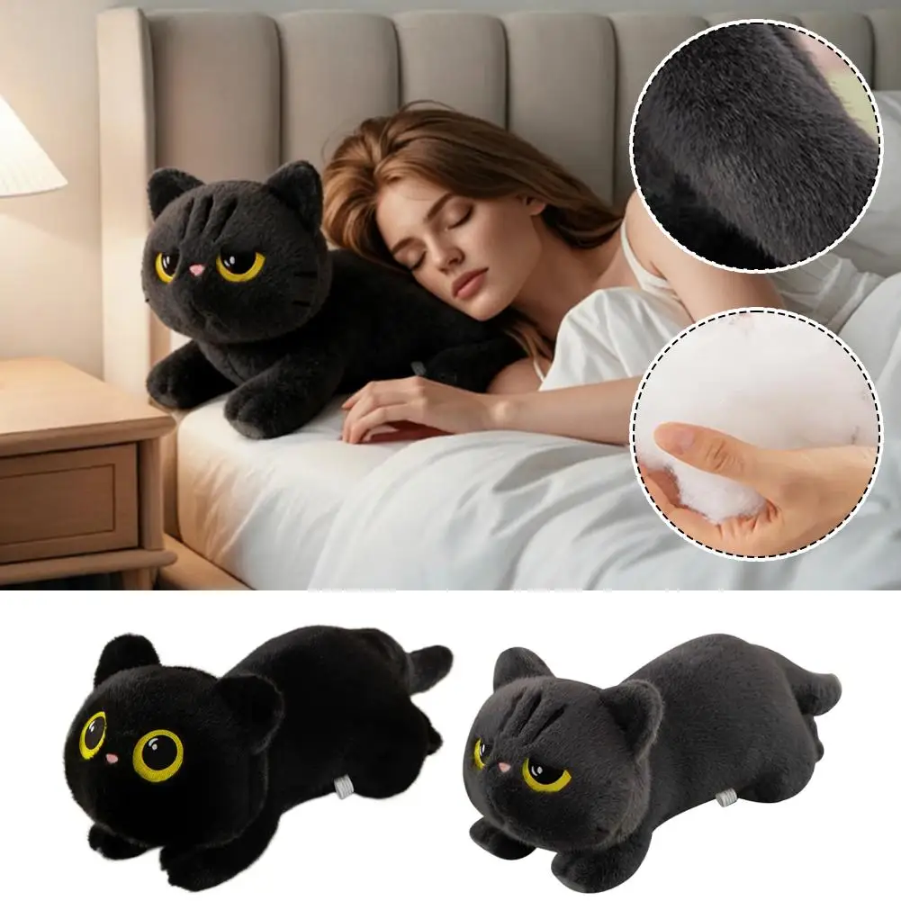 Милый кот, лежащая кукла, плюшевая подушка для дивана, 45 см, кавайная мультяшная мягкая игрушка в подарок, офисный декор для сна, Новый год, День святого Валентина
Милый кот, лежащая кукла, плюшевая подушка для дивана, 45 см, кавайная мультяшная мягкая игрушка в подарок, офисный декор для сна, Новый год, День святого Валентина