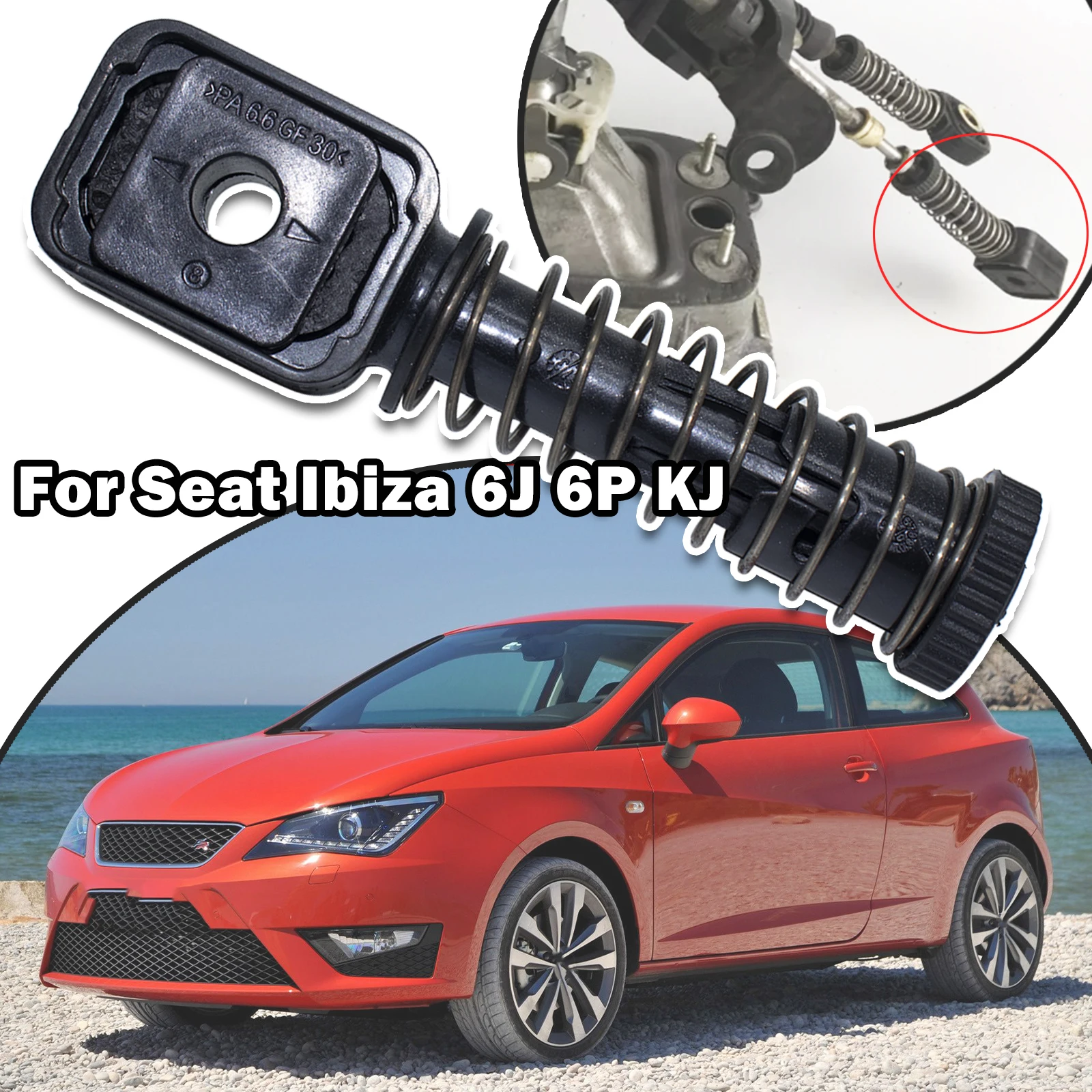 Bowden Cable Catch For Seat Ibiza 6J 6P KJ Manual Gearbox Shaft Selector Change Lever Shifter Cable Linkage Rod End 1K0711761B
Bowden Cable Catch For Seat Ibiza 6J 6P KJ Manual Gearbox Shaft Selector Change Lever Shifter Cable Linkage Rod End 1K0711761B