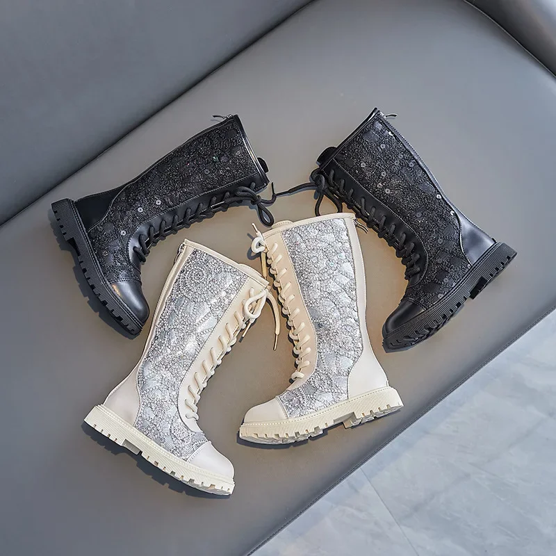 Children Fashion Boots for Girls 2025 Autumn New Korean Style Soft Bottom Anti-slippery Versatile Catwalk Princess Leather Shoes
Children Fashion Boots for Girls 2025 Autumn New Korean Style Soft Bottom Anti-slippery Versatile Catwalk Princess Leather Shoes