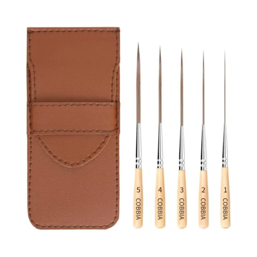 В наличии: Длинные кисти для рисования - 5 шт. Детальные кисти из волчьего волоса для росписи, очень длинные, с тонким кончиком, для пинстрепинга, контурирования и рисования витых линий B
В наличии: Длинные кисти для рисования - 5 шт. Детальные кисти из волчьего волоса для росписи, очень длинные, с тонким кончиком, для пинстрепинга, контурирования и рисования витых линий B