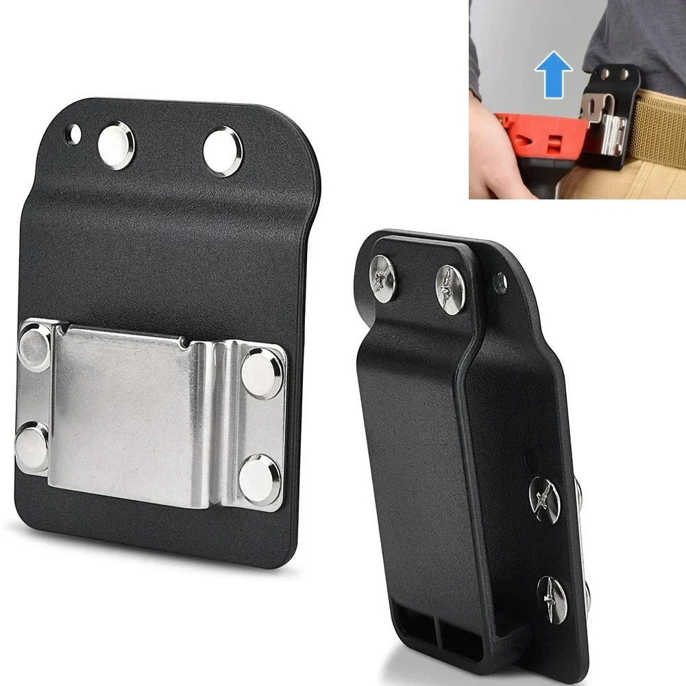 Clip On Tool Belt Drill Holder for Cordless Drill and For Impact Nailer Nylon and Stainless Steel Construction
Clip On Tool Belt Drill Holder for Cordless Drill and For Impact Nailer Nylon and Stainless Steel Construction