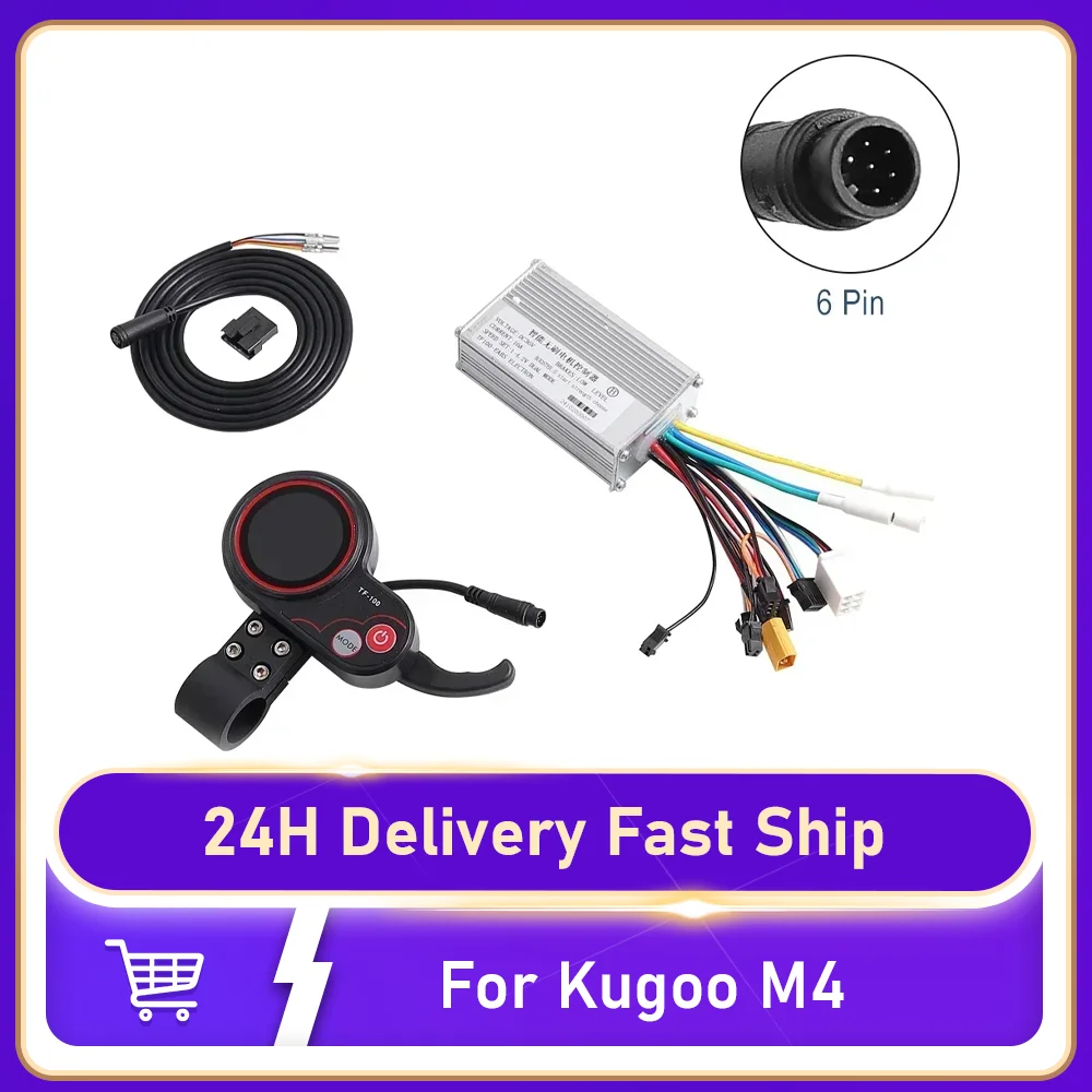 36V 16A Brushless Intelligent Motor Controller For Kugoo M4 Electric Scooter with Controller 5-pin 6-pin TF100 Dashboard Display
36V 16A Brushless Intelligent Motor Controller For Kugoo M4 Electric Scooter with Controller 5-pin 6-pin TF100 Dashboard Display