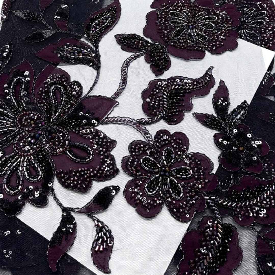 African Floral Embroidered Sequins Tube Rhinestone Lace Fabric Sequins Mesh Vine Trails For Sewing Ornate Spring Wedding Gown
African Floral Embroidered Sequins Tube Rhinestone Lace Fabric Sequins Mesh Vine Trails For Sewing Ornate Spring Wedding Gown