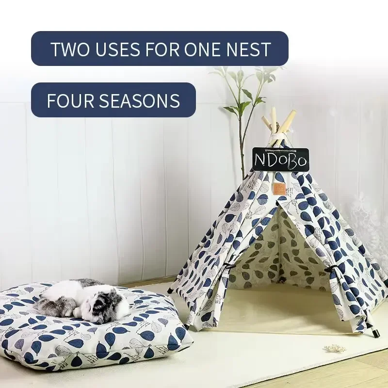 Removable Cat Dog Tent Portable Pet House Bed Washable Teepee For Puppy Cat Indoor Outdoor Tent With Cushion Pet Cat Supplies
Removable Cat Dog Tent Portable Pet House Bed Washable Teepee For Puppy Cat Indoor Outdoor Tent With Cushion Pet Cat Supplies
