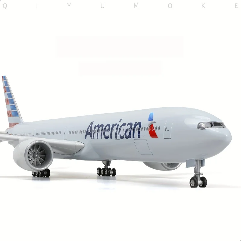 Комплект литья под давлением модели Boeing 777-300ER большого размера 18,5 дюйма — высокодетальный коллекционный с подставкой и реалистичными функциями — идеальный f
Комплект литья под давлением модели Boeing 777-300ER большого размера 18,5 дюйма — высокодетальный коллекционный с подставкой и реалистичными функциями — идеальный f