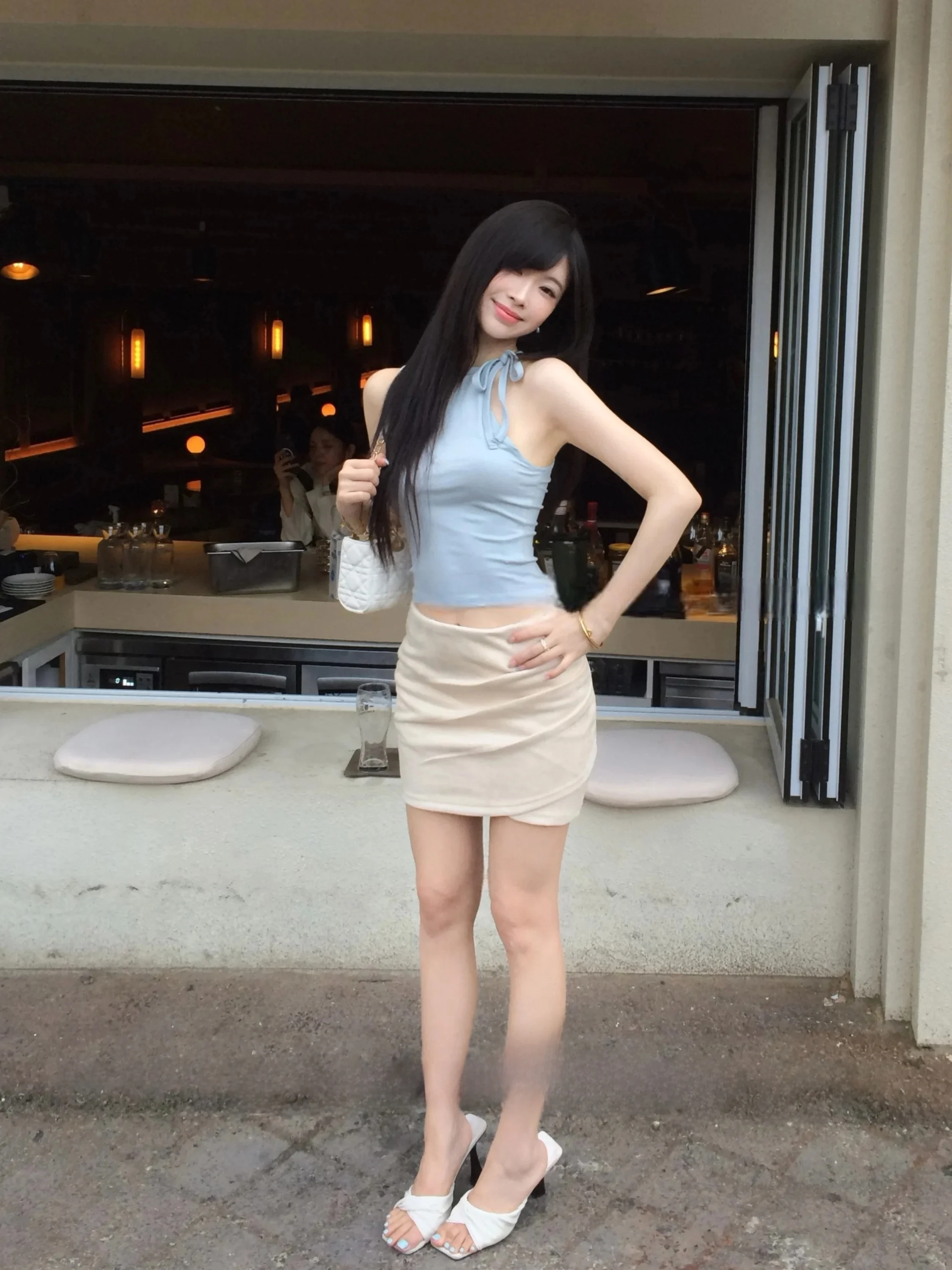 Elegant Lightweight Vest Top Women's Summer Commute Slimming High Waist Skirt Two-Piece Set Fashionable Stylish Casual Wear
Elegant Lightweight Vest Top Women's Summer Commute Slimming High Waist Skirt Two-Piece Set Fashionable Stylish Casual Wear