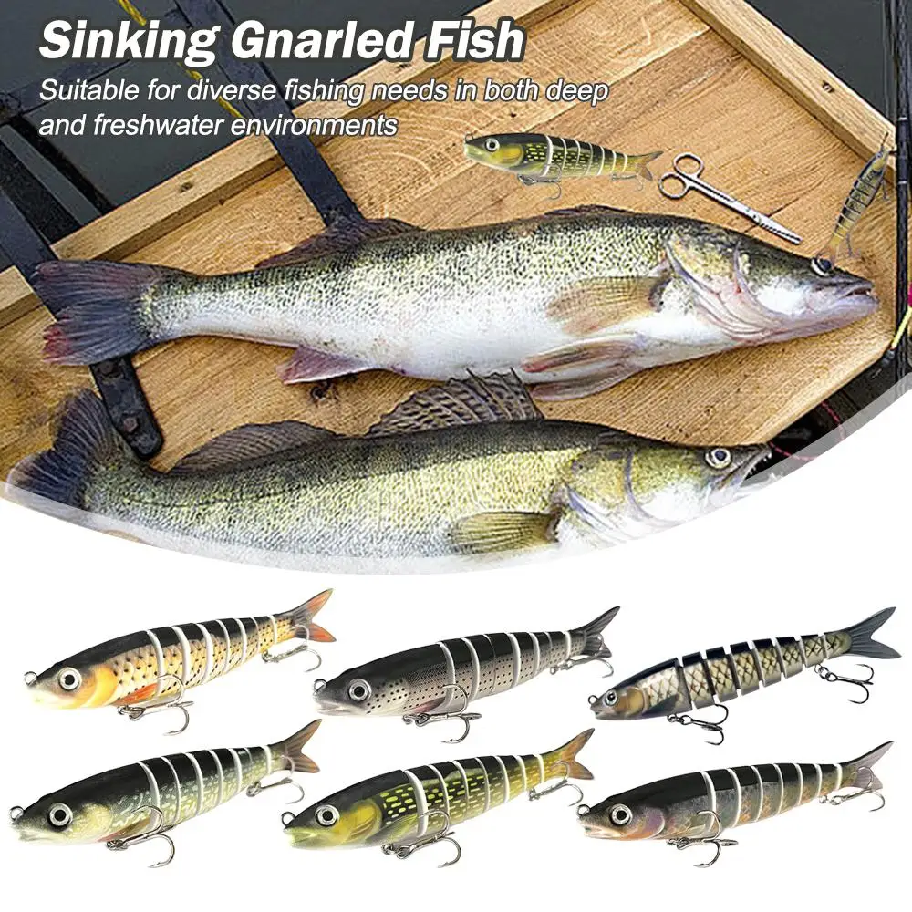 Fishing Lures Multi Jointed Swimbait Crank Bait Slow Artificial Bass Fishing Freshwater Saltwater Trout Sinking Bait Acce B P5C7
Fishing Lures Multi Jointed Swimbait Crank Bait Slow Artificial Bass Fishing Freshwater Saltwater Trout Sinking Bait Acce B P5C7