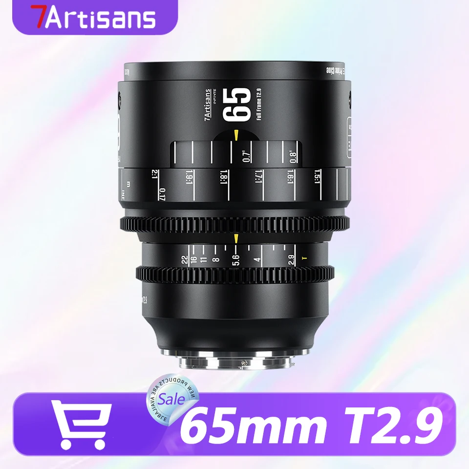 Полнокадровый объектив 7artisans 65mm T2.9 с ручной фокусировкой, стандартный фикс-объектив для макросъемки, совместимый с Sony E, Canon RF, Nikon Z-mount.
Полнокадровый объектив 7artisans 65mm T2.9 с ручной фокусировкой, стандартный фикс-объектив для макросъемки, совместимый с Sony E, Canon RF, Nikon Z-mount.
