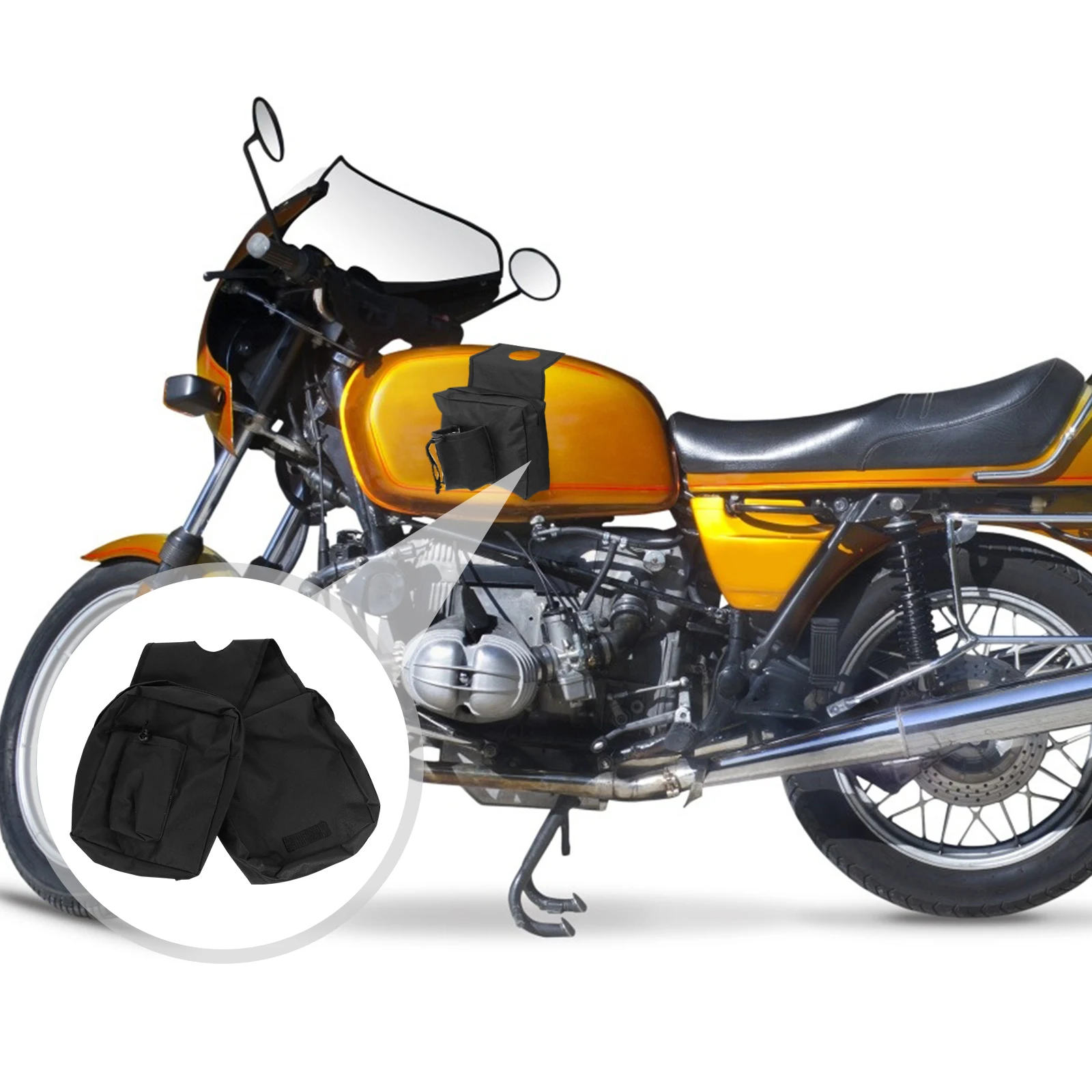 Off Road Vehicle Storage Bag Motorcycle ATV Saddlebags Tank Black 600D Oxford Waterproof Pouch Beverages Easy Install Gas Cap
Off Road Vehicle Storage Bag Motorcycle ATV Saddlebags Tank Black 600D Oxford Waterproof Pouch Beverages Easy Install Gas Cap