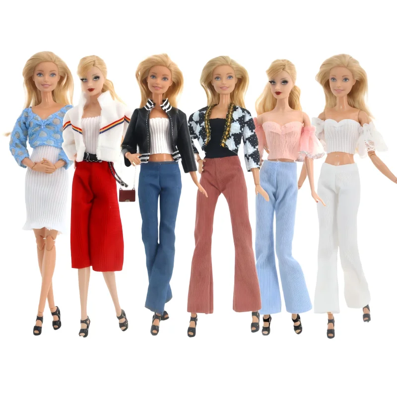 Hot Sale Fashion 6 Style / Lot Doll Clothes Kids Toys Dress Top Pant For 11.5 Inch Doll Female Woman Wear Best Birthday Present
Hot Sale Fashion 6 Style / Lot Doll Clothes Kids Toys Dress Top Pant For 11.5 Inch Doll Female Woman Wear Best Birthday Present