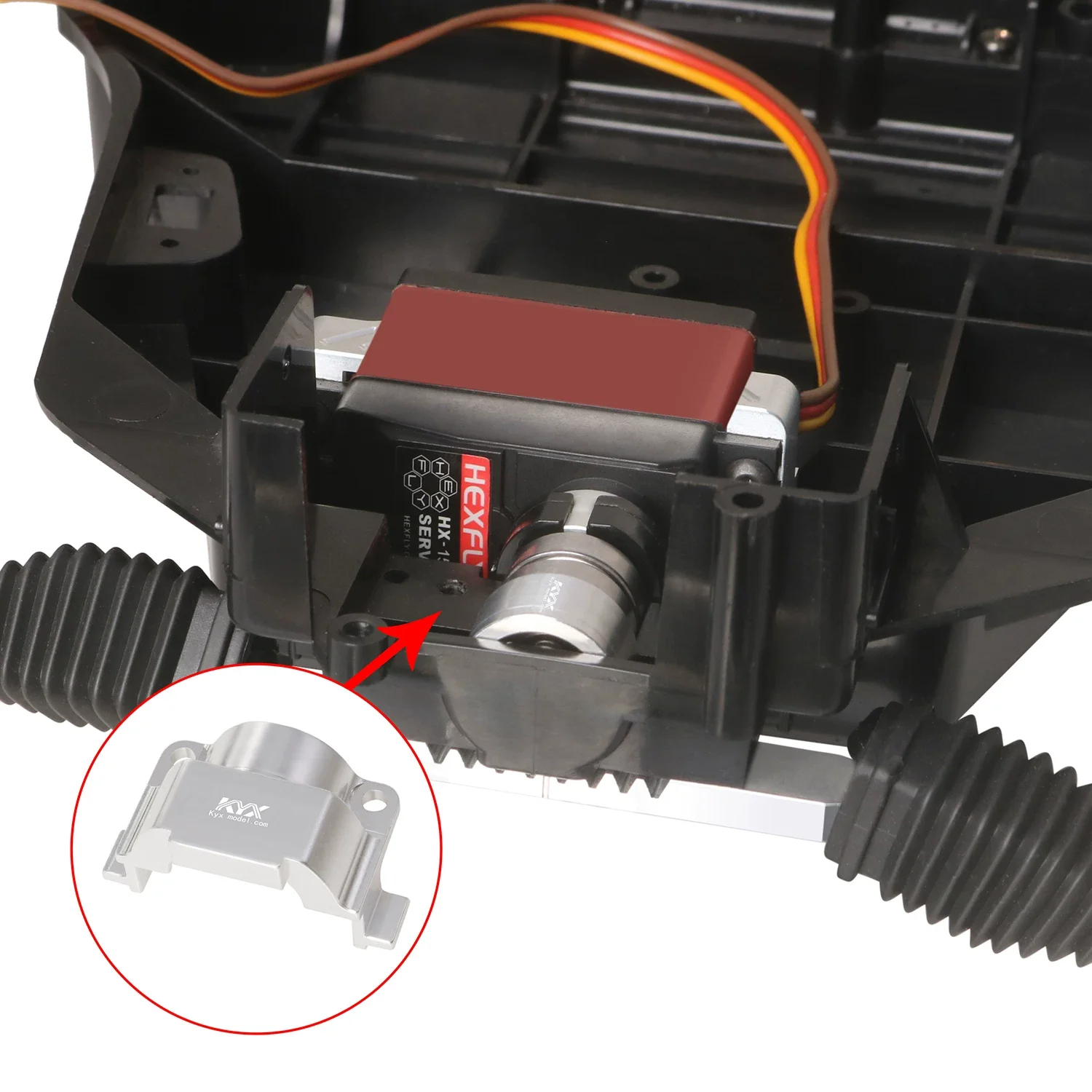 CNC Aluminum Steering Gear Cover For Tamiya 1/10 The Bigwig 2017 47330 RC Buggy Upgrade Parts
CNC Aluminum Steering Gear Cover For Tamiya 1/10 The Bigwig 2017 47330 RC Buggy Upgrade Parts