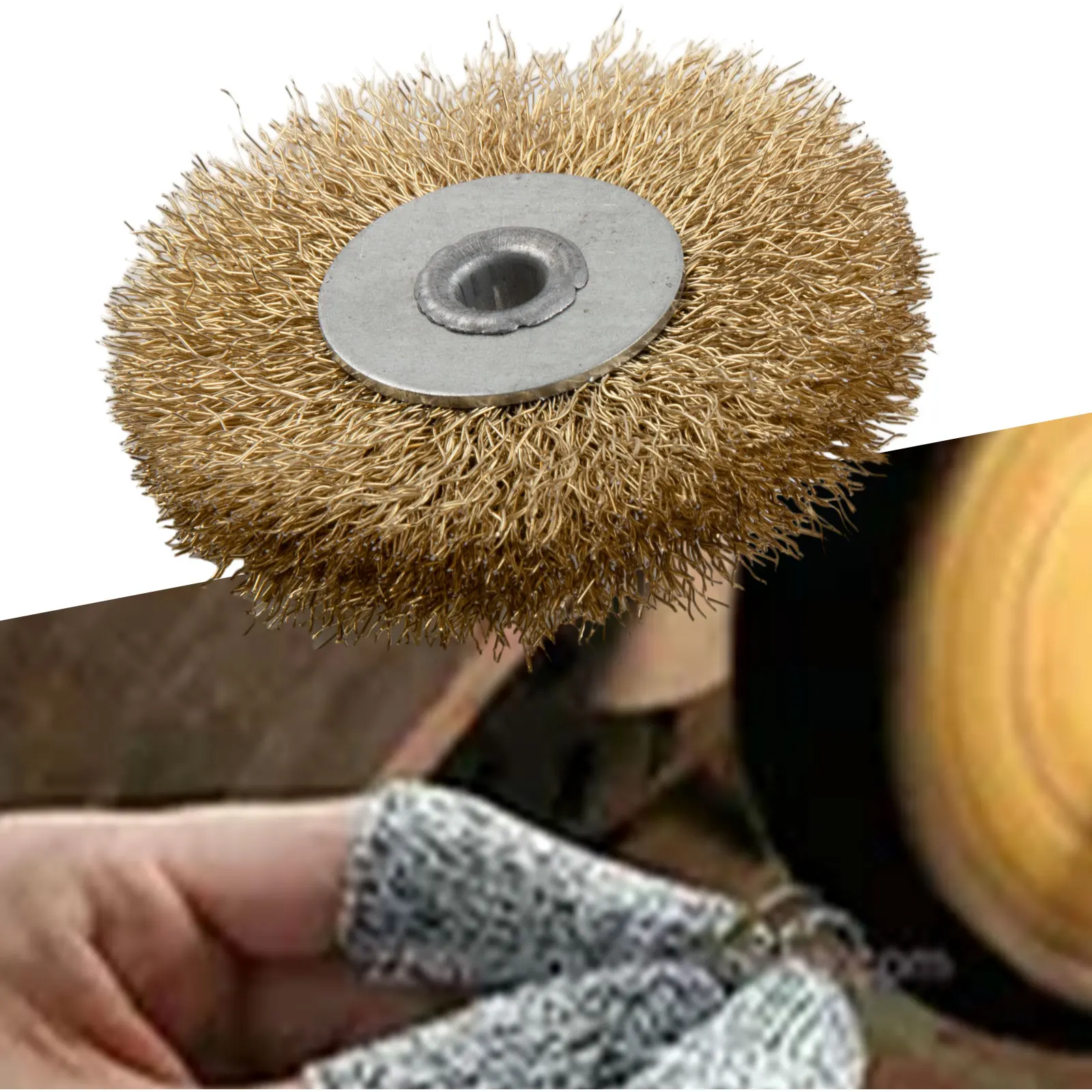 1Pc Crimped Wheel Drill Brush 75/80mm 0.52in/0.32in Bore Stainless Steel Wire Brush Angle Grinder Polishing Tools
1Pc Crimped Wheel Drill Brush 75/80mm 0.52in/0.32in Bore Stainless Steel Wire Brush Angle Grinder Polishing Tools