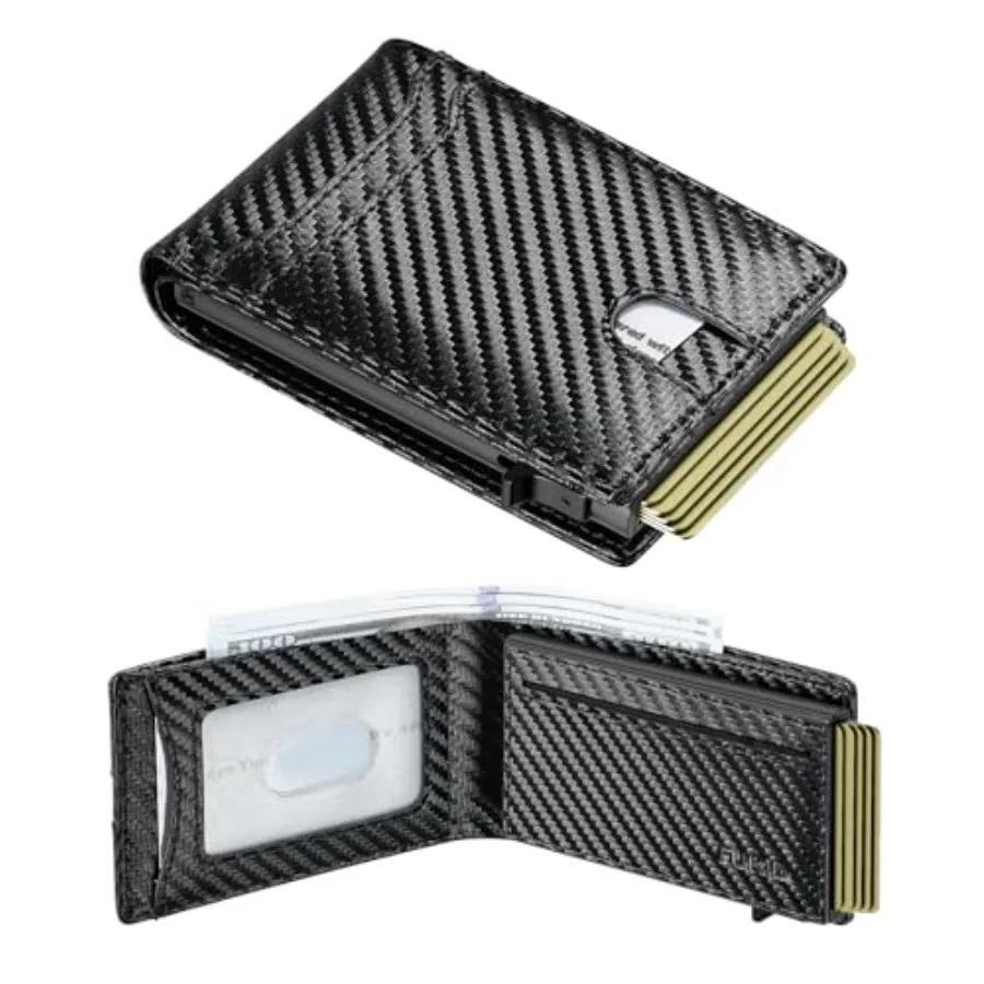 Card Men Slim: Smart - Rfid Front Pocket with ID Window Pop Up Male