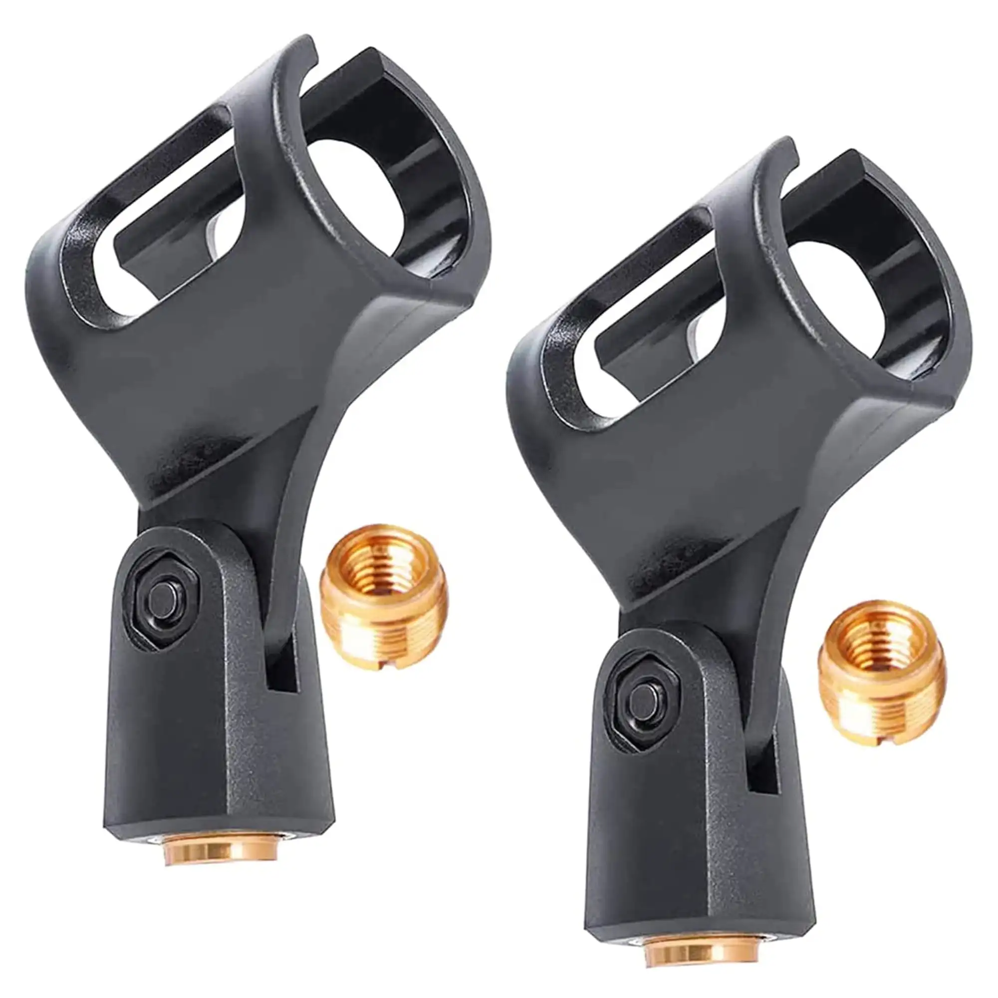 5 Core Microphone Clip Holder 2 Pieces with Screw Adapters 5/8 to 3/8 Inch MC-01 2 PCS
5 Core Microphone Clip Holder 2 Pieces with Screw Adapters 5/8 to 3/8 Inch MC-01 2 PCS