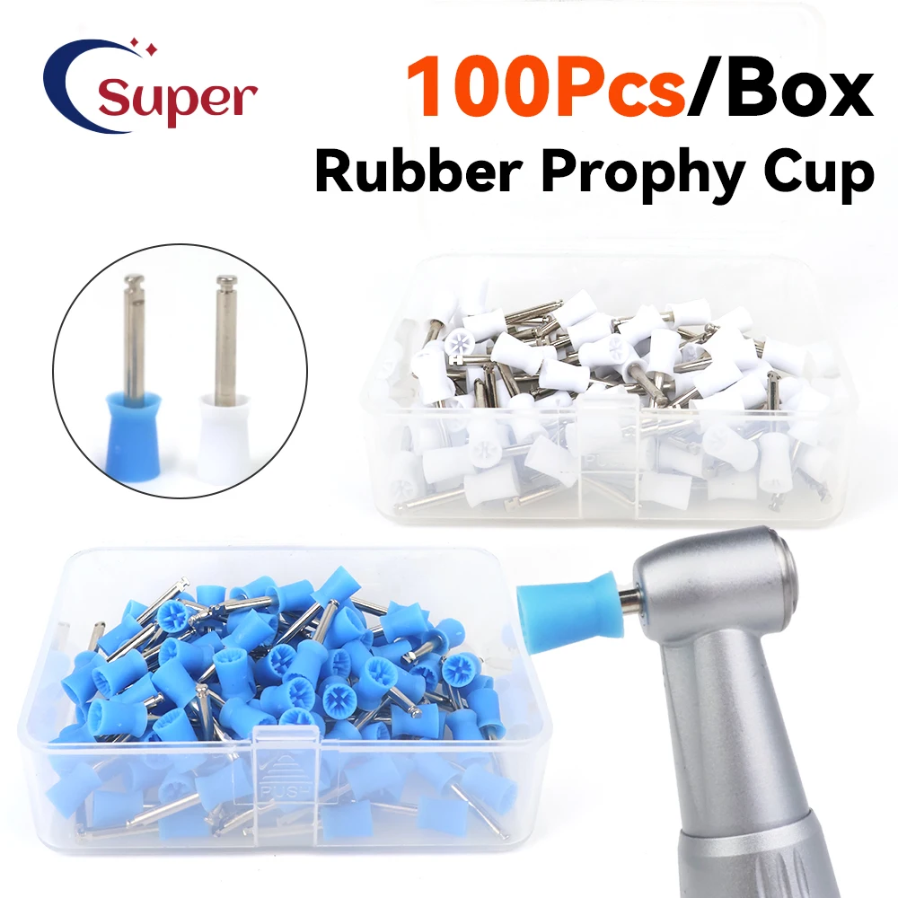 100PCS Dental Polishing Head Cup Shape Silicone Latch Type Polishing Brush Cup for Dentistry Low Speed Handpiece
100PCS Dental Polishing Head Cup Shape Silicone Latch Type Polishing Brush Cup for Dentistry Low Speed Handpiece