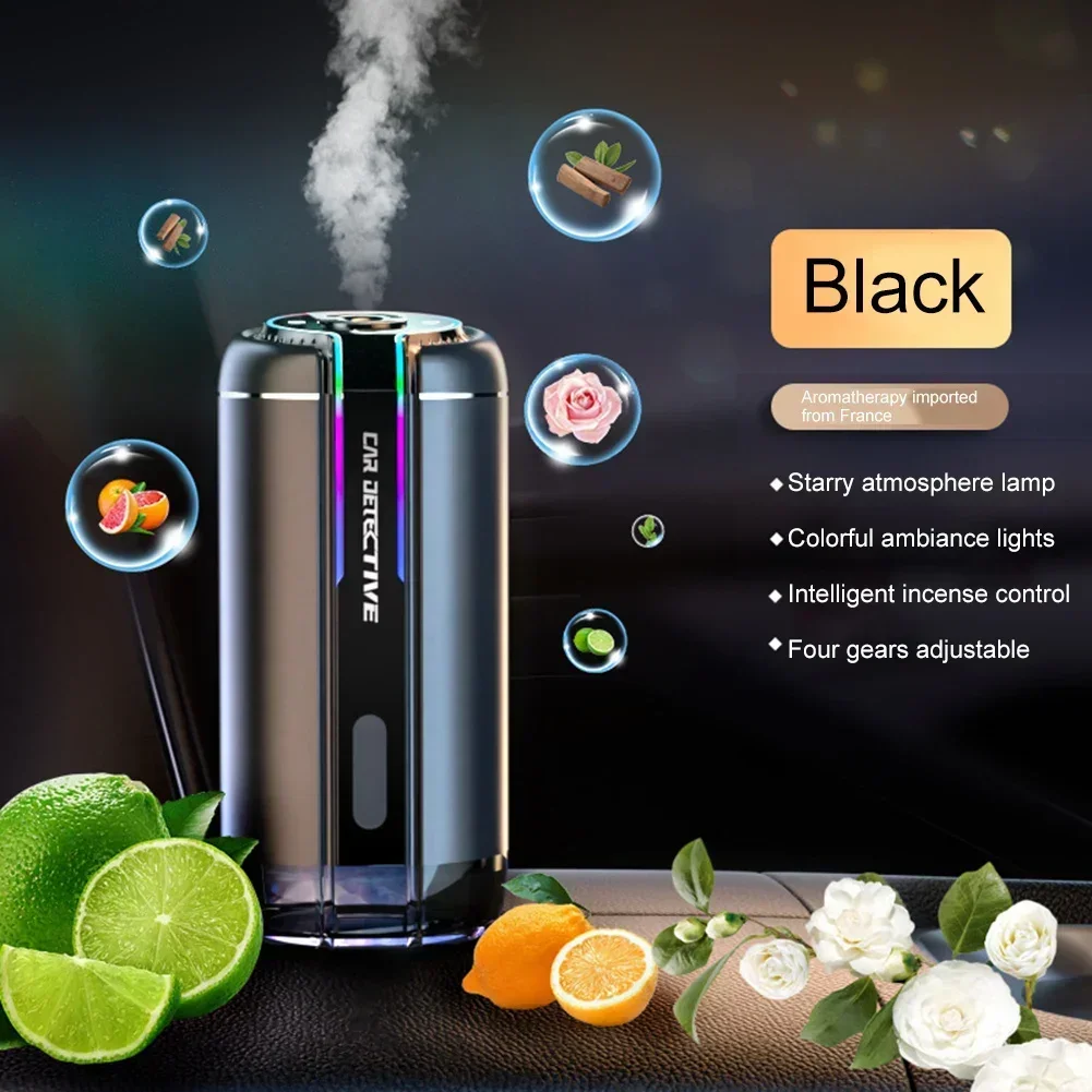 17*20*10cm Car Humidifier 380ml Water Tank Capacity Continuous Fragrance Double Hole Spray Light And Fresh Spray
17*20*10cm Car Humidifier 380ml Water Tank Capacity Continuous Fragrance Double Hole Spray Light And Fresh Spray