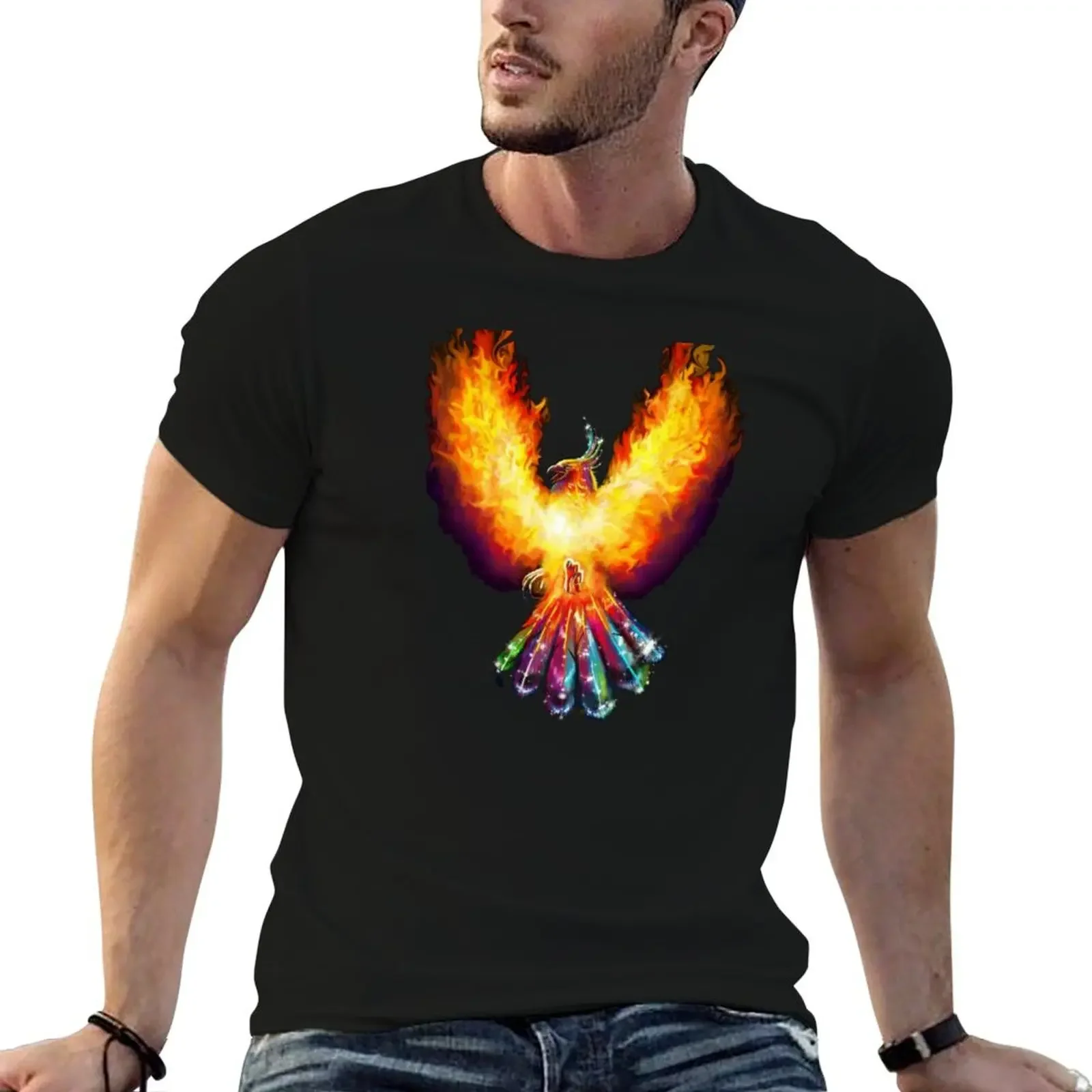 Fire Phoenix T-Shirt man t shirt plus size tops for a boy shirts graphic tees t shirts men
Fire Phoenix T-Shirt man t shirt plus size tops for a boy shirts graphic tees t shirts men