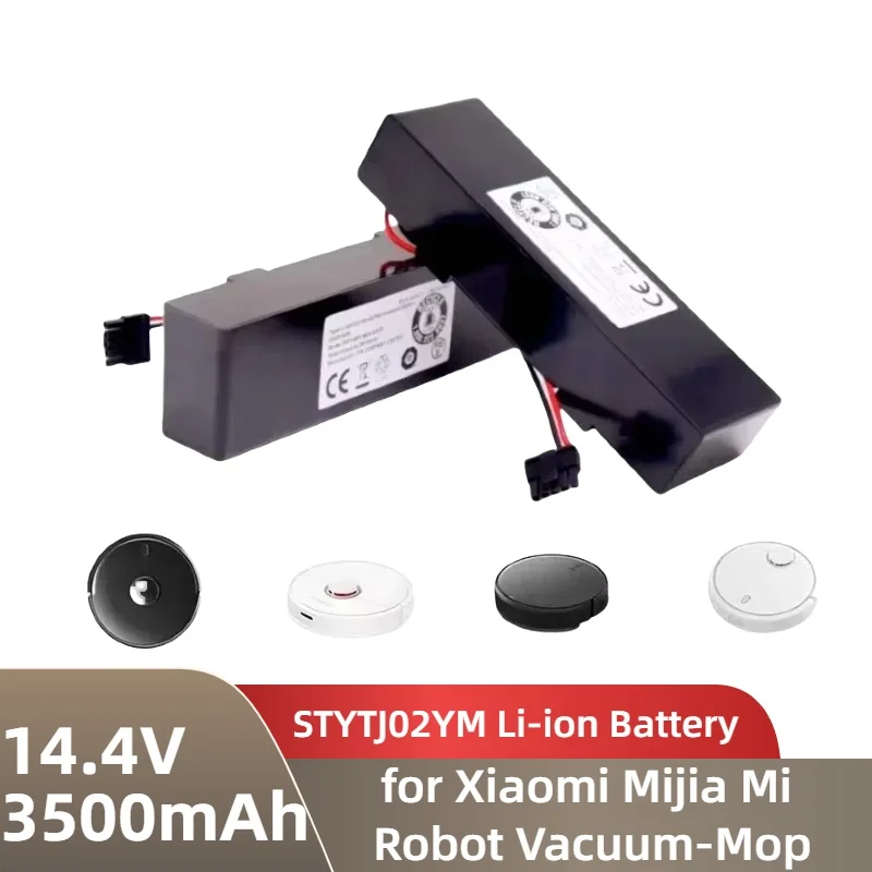 Mi Robot Vacuum-Mop 2S STYTJ02YM 3500mAh Battery 14.4V for Xiaomi Mijia LDS Vacuum Cleaner,Mi Robot Vacuum-Mop P,Conga 3290 3390
Mi Robot Vacuum-Mop 2S STYTJ02YM 3500mAh Battery 14.4V for Xiaomi Mijia LDS Vacuum Cleaner,Mi Robot Vacuum-Mop P,Conga 3290 3390