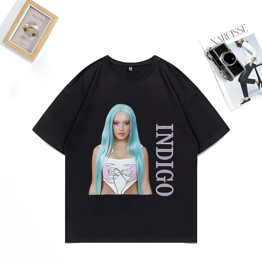 Lola Indigo Fashion T Shirts Men Women Hot sale classic Summer streetwear Oversized T-shirt vintage Cotton Short Sleeve t-shirts
Lola Indigo Fashion T Shirts Men Women Hot sale classic Summer streetwear Oversized T-shirt vintage Cotton Short Sleeve t-shirts