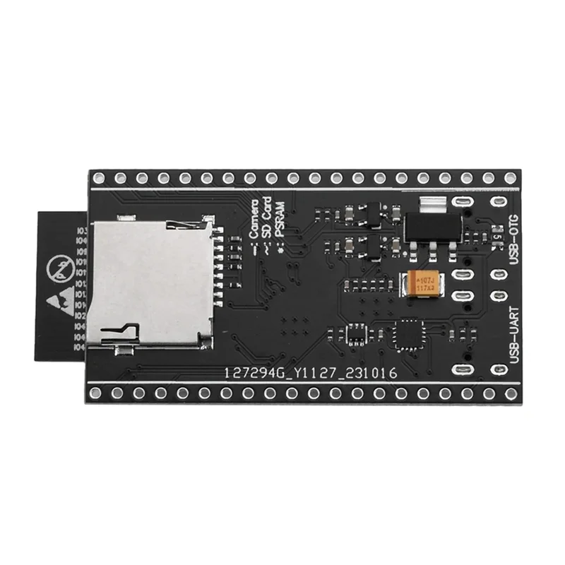 ESP32-S3 WROOM N16R8 CAM Макетная платаwifi Модуль камеры Bluetooth Встроенный модуль ESP32-S3-WROOM-1 N16R8 Прочный с OV5640
ESP32-S3 WROOM N16R8 CAM Макетная платаwifi Модуль камеры Bluetooth Встроенный модуль ESP32-S3-WROOM-1 N16R8 Прочный с OV5640