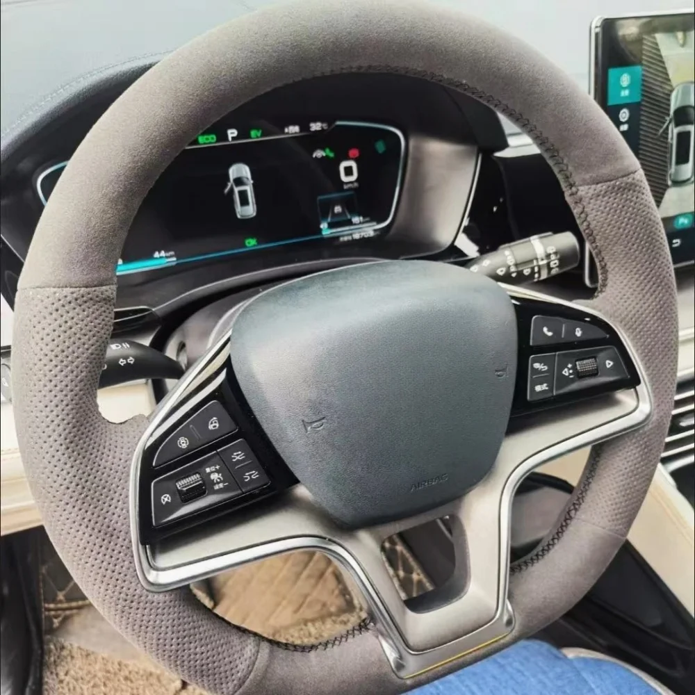 Оплетка на руль автомобиля на заказ, 100% подходит для BYD Song Plus Dmi Song Pro EV New Energy Qin Plus, автомобильная продукция, обертка на руль 
Оплетка на руль автомобиля на заказ, 100% подходит для BYD Song Plus Dmi Song Pro EV New Energy Qin Plus, автомобильная продукция, обертка на руль
