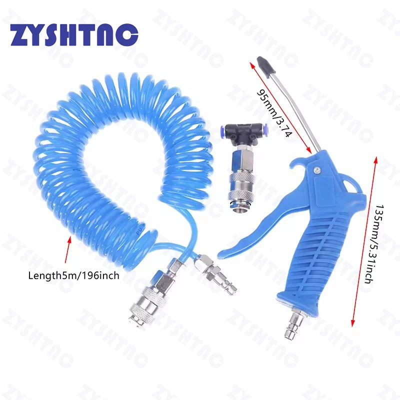 Air Duster Blow Gun Set Pneumatic Combination Dust Blowing Gun Kit Plastic Air Pipe Portable Dust Removal Tool Clean Equipment
Air Duster Blow Gun Set Pneumatic Combination Dust Blowing Gun Kit Plastic Air Pipe Portable Dust Removal Tool Clean Equipment
