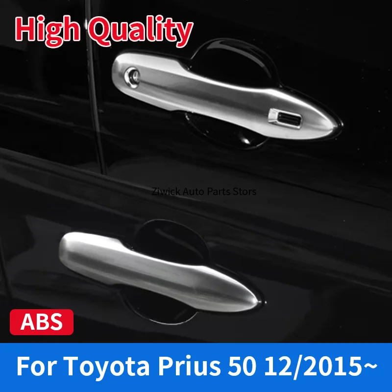 4 Pieces Car Exterior Accessory Door Handle Cover Trim for Toyota Prius 50 2015 High Quality ABS Styling Accessories
4 Pieces Car Exterior Accessory Door Handle Cover Trim for Toyota Prius 50 2015 High Quality ABS Styling Accessories