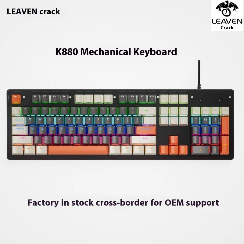 Проводная Механическая клавиатура worlden K880, 98 клавиш, популярная сменная игровая Rgb клавиатура для киберспорта, смешанная модель, АБС-пластик, универсальная водонепроницаемая поддержка
Проводная Механическая клавиатура worlden K880, 98 клавиш, популярная сменная игровая Rgb клавиатура для киберспорта, смешанная модель, АБС-пластик, универсальная водонепроницаемая поддержка