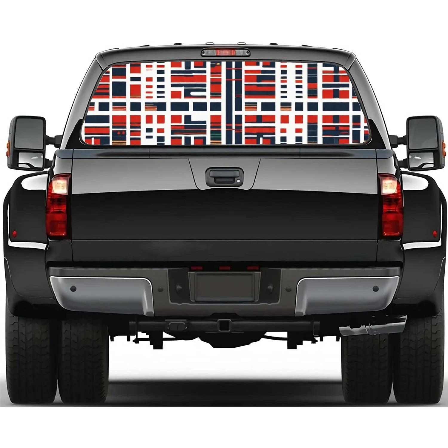 Abstract Shapes Cool Design Rear Window Decal Fit Pickup,Truck,Car Universal See Through Perforated Back Windows Vinyl Sticker
Abstract Shapes Cool Design Rear Window Decal Fit Pickup,Truck,Car Universal See Through Perforated Back Windows Vinyl Sticker
