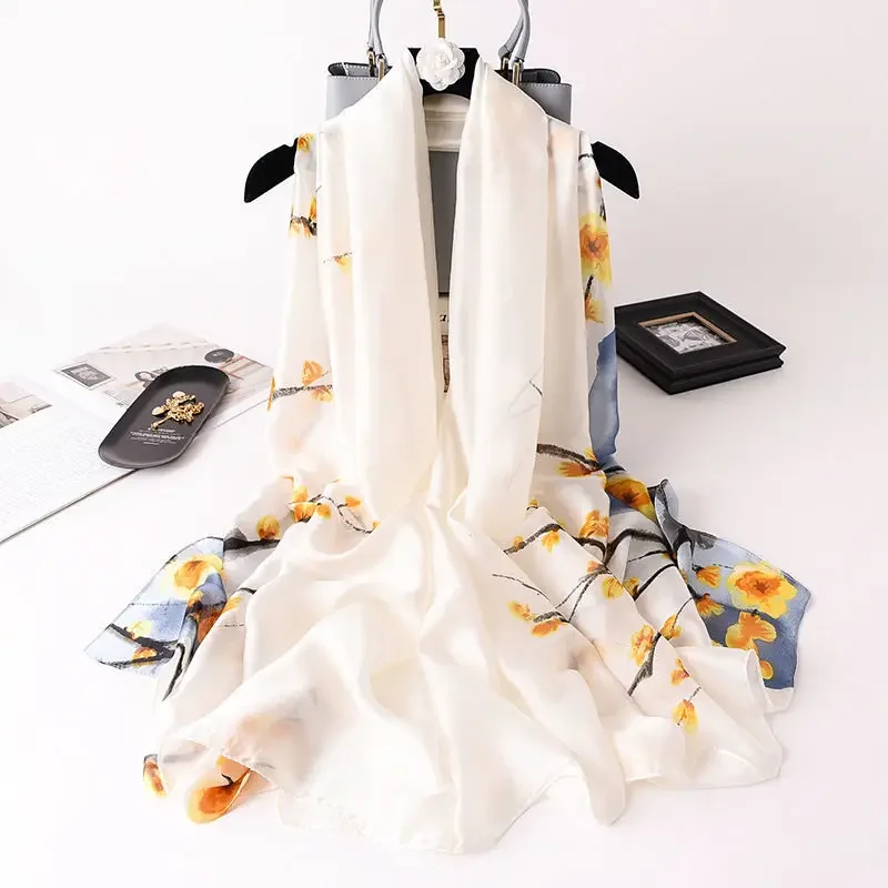 2024 Luxury Shiny Scarf Silk Women Hijab Soft Wear Wool Shawls and Wraps Large Thin Scarves Korean Female Bufanda New L45
2024 Luxury Shiny Scarf Silk Women Hijab Soft Wear Wool Shawls and Wraps Large Thin Scarves Korean Female Bufanda New L45