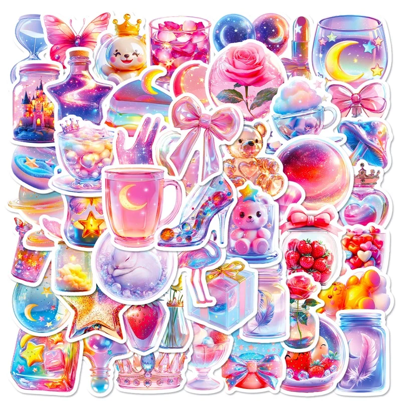 10/30/50PCS kawaii colored Sticky PVC Sticker Aesthetic Children's Decoration Scrapbooking DIY Hand Accounting Supplies
10/30/50PCS kawaii colored Sticky PVC Sticker Aesthetic Children's Decoration Scrapbooking DIY Hand Accounting Supplies