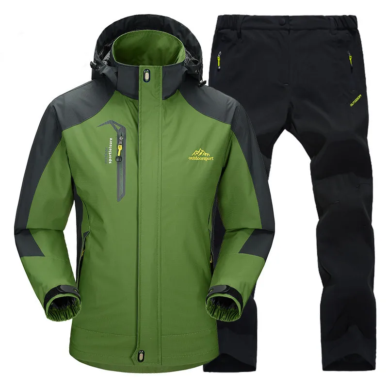 Camping Hiking Jacket Suit for Men Autumn Waterproof Outdoor Sports Wear Travel Jackets Pants Windbreak Trekking Women Coats
Camping Hiking Jacket Suit for Men Autumn Waterproof Outdoor Sports Wear Travel Jackets Pants Windbreak Trekking Women Coats