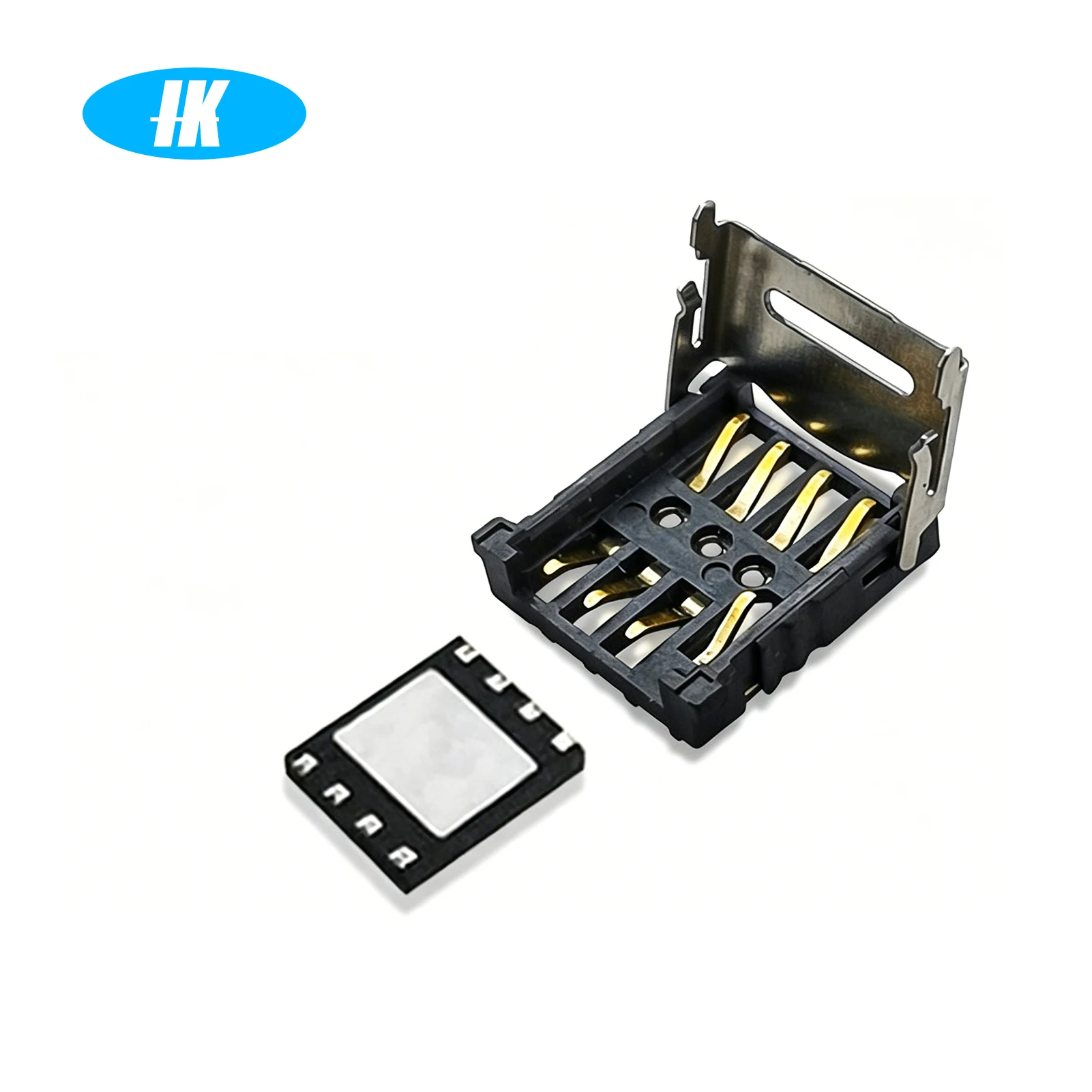 Flip Hinge eSIM Card Socket Connector, Long & Short Body Self-Eject eSIM Slot Holder for eSIM Chip Module
Flip Hinge eSIM Card Socket Connector, Long & Short Body Self-Eject eSIM Slot Holder for eSIM Chip Module