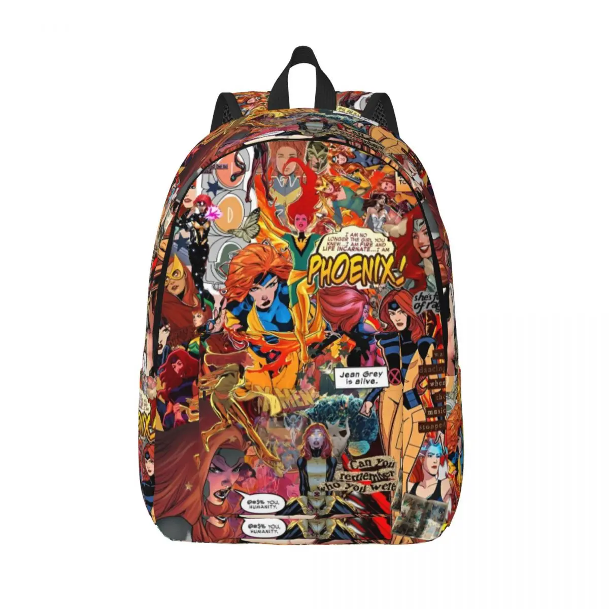 X-Men Jean Grey Phoenix Cool Backpack Sports High School Hiking Travel Flames Force Daypack for Men Women College Canvas Bags 
X-Men Jean Grey Phoenix Cool Backpack Sports High School Hiking Travel Flames Force Daypack for Men Women College Canvas Bags